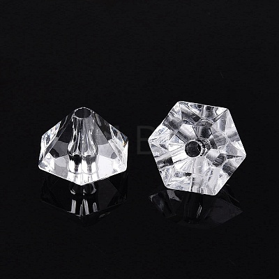 Transparent Acrylic Beads TACR-ZX019-14-1
