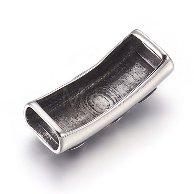 304 Stainless Steel Slide Charms STAS-E454-32AS-1