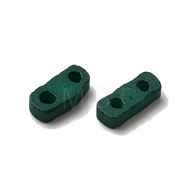 2-Hole Baking Paint Glass Seed Beads SEED-S023-17A-14-1