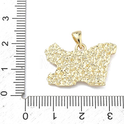 Brass Pendants KK-C251-06B-G-1
