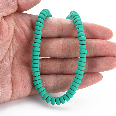 Handmade Polymer Clay Beads Strands LS-CLAY-N008-64-1
