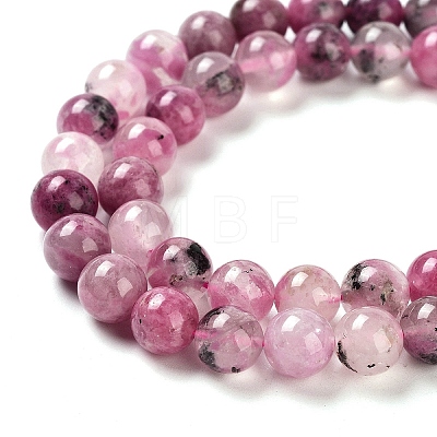 Natural Cherry Blossom Agate Beads Strands G-B076-A02-02-1