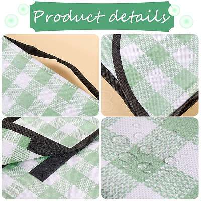 Portable Tartan Patern Non Woven Picnic Mat JX572B-02-1