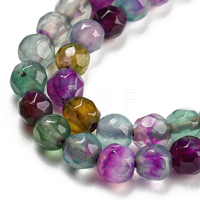 Natural Agate Beads Strands G-Q1000-01D-1