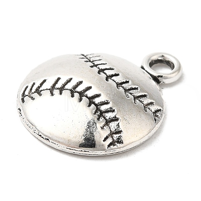 Tennis Tibetan Style Alloy Pendants TIBEP-R344-05AS-LF-1