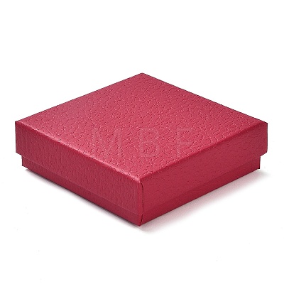 Square Cardboard Necklace Box CBOX-Q038-02E-1