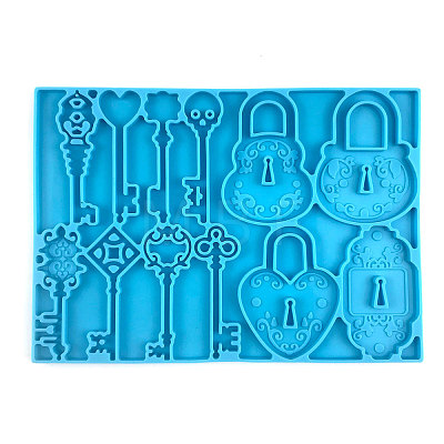 Rectangle Shape Keychain Molds Food Grade Silicone Molds SIMO-PW0001-360B-1