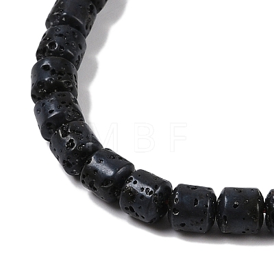 Natural Lava Rock Beads Strands G-A234-E02-01-1