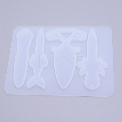 Self Defence Keychain Silicone Molds DIY-TAC0007-97A-1