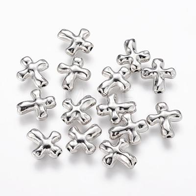 Tibetan Style Alloy Beads PALLOY-A018-N-NR-1