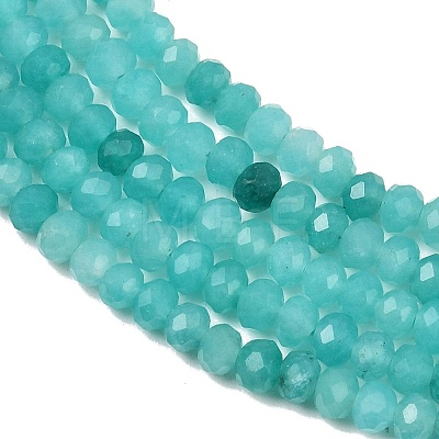 Dyed Natural Whie Jade Beads Strands GG-CBAF9EE-A25-3x4mm-1