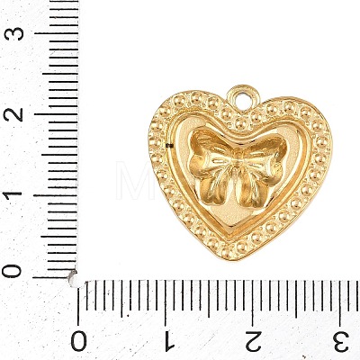 304 Stainless Steel Enamel Pendants STAS-P430-05G-1