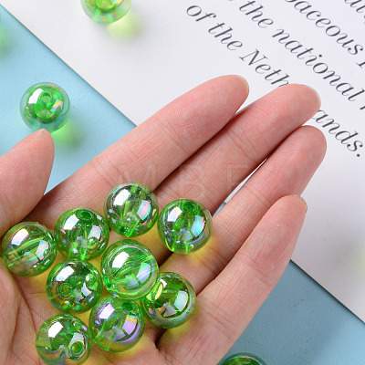 Transparent Acrylic Beads MACR-S370-B16mm-734-1