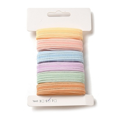 Polyester and Nylon Ribbon Sets DIY-Z029-01I-1