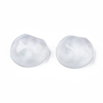 Transparent Resin Cabochons CRES-N031-005A-D02-1