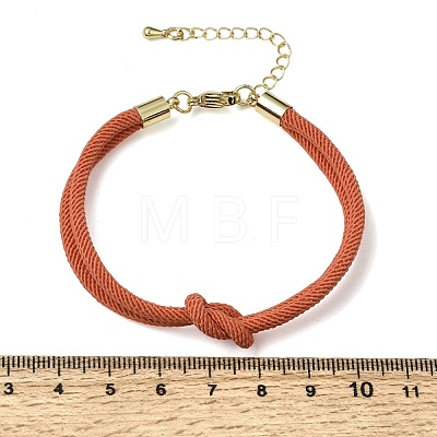3MM Round Nylon Braided Cord Bracelet Making FB-CBAA152-03G-41-1