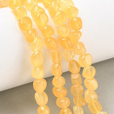 Natural Honey Jade Beads Strands GG-CBA9392-23-1