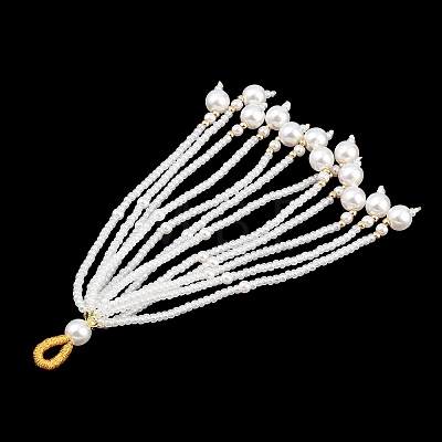 Transparent Glass & Plastic Beads Big Pendants GLAA-B038-01D-1