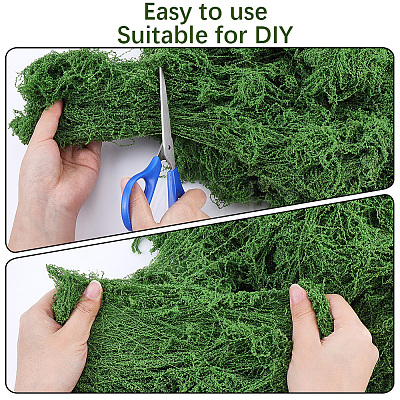 Polyester Artificial Moss DIY-CN0003-92A-1