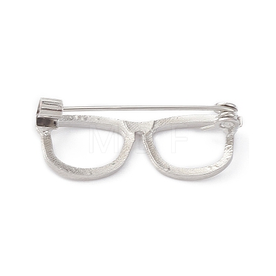 Alloy Eyeglasses Frame Brooch Pin JEWB-M027-03P-1
