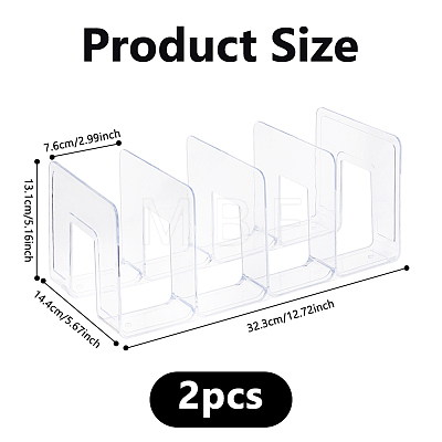 Transparent Acrylic Shoes Storage Rack ODIS-WH0043-281-1
