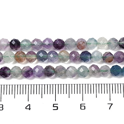 Natural Fluorite Beads Strands G-A252-A01-01-1