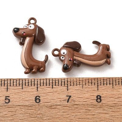 Baking Paint Zinc Alloy Pendants AL-CBAEA91-07-1