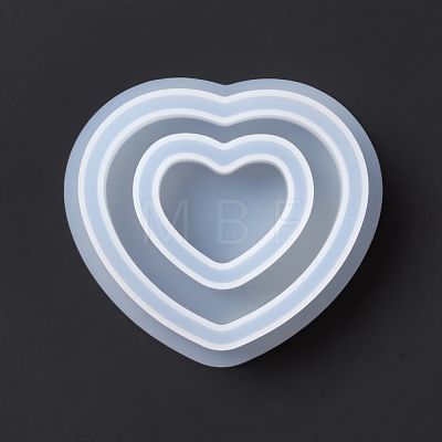 DIY Double Heart Shaped Food-grade Silicone Molds SIMO-D001-13-1