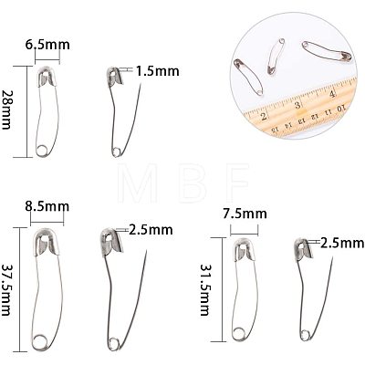 Iron Safety Pins IFIN-NB0001-12-1