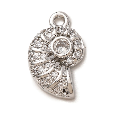 Brass Rhinestone Pendants RB-CBAFDDC-03P-1
