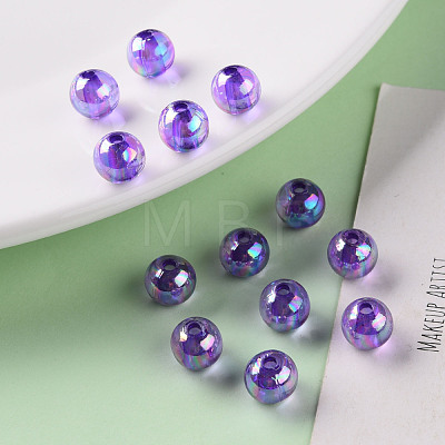 Transparent Acrylic Beads MACR-S370-B8mm-747-1