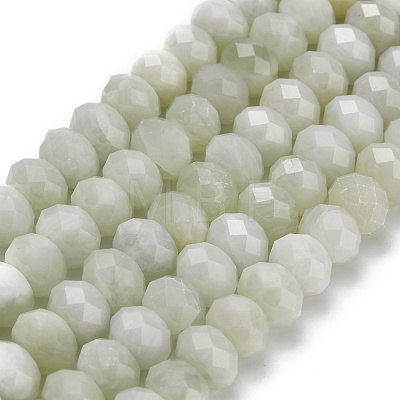 Natural New Jade Beads Strands G-Z111-A16-1