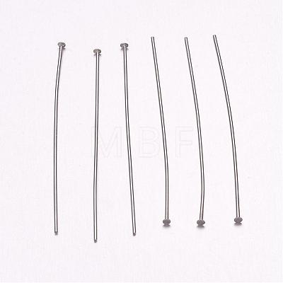 304 Stainless Steel Flat Head Pins STAS-H358-06B-1
