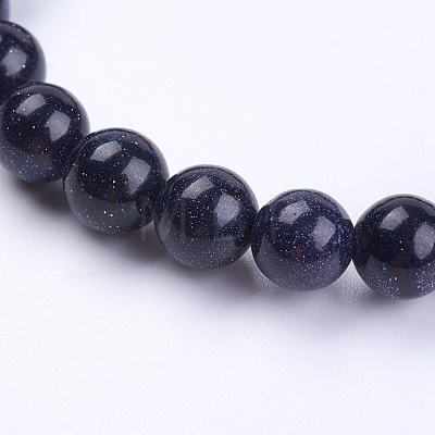 Natural Gemstone Beaded Stretch Bracelets G-I197-02-1