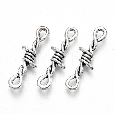 Tibetan Style Alloy Links/Connector LS-X-TIBE-S323-097AS-RS-1