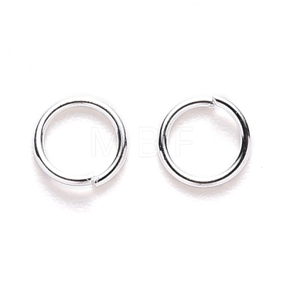 Brass Open Jump Rings X-KK-S358-001S-1