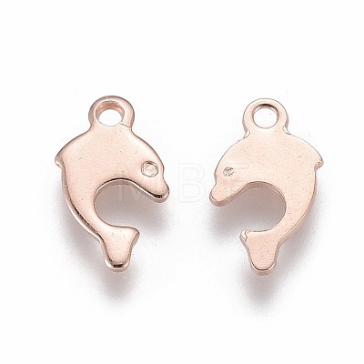 201 Stainless Steel Charms STAS-H436-64RG-1