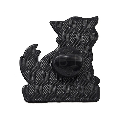 Animal Black Alloy Brooches JEWB-S018-03C-1