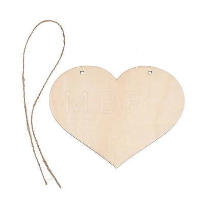 Unfinished Wood Pendants WD-CBACC5B-04C-1