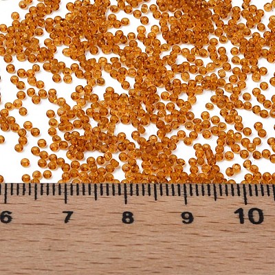 15/0 Transparent Czech Glass Seed Beads SEED-N004-004-17-1