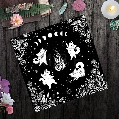 Polyester Tarot Tablecloth for Divination PW-WG8F0C9-01-1