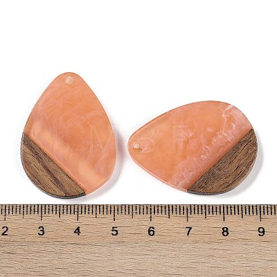 Resin & Wood Pendants WOOD-F015-07A-1