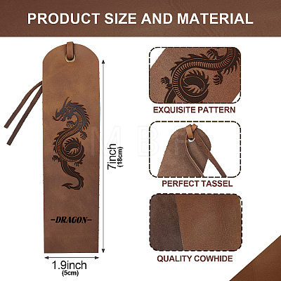 Cowhide Leather Labels AJEW-WH0386-0029-1