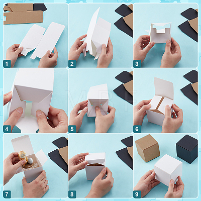 Cardboard Paper Packaging Boxes CON-WH0123-04A-02-1