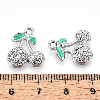 Rack Plating Alloy Pendants FIND-N005-21P-A-1