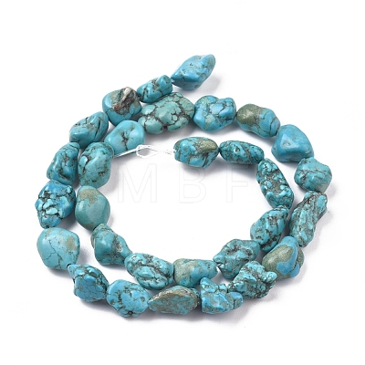 Natural Howlite Beads Strands X-G-I263-02-1