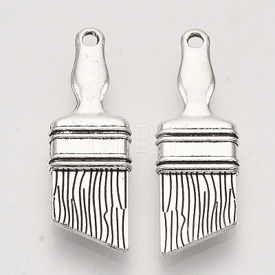 Tibetan Style Alloy Pendants TIBEP-T009-05AS-RS-1