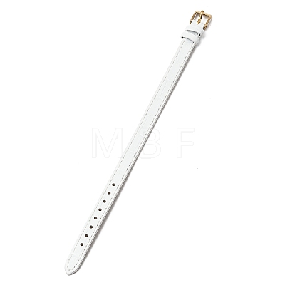 Imitation Leather String Bracelets with Stainless Steel Buckles AJEW-Z053-01I-1