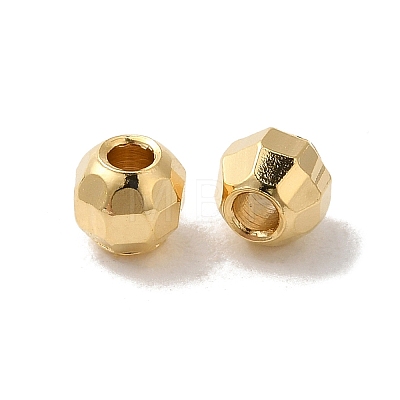 Brass Spacer Beads KK-O133-013C-G-1