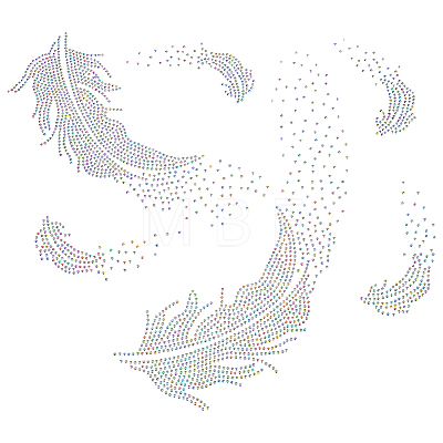 Glitter Hotfix Rhinestone DIY-WH0759-45-1